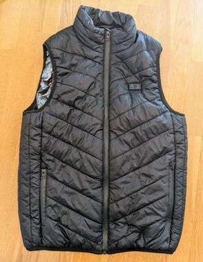 Heated Vest 2 Level US Sz M Unisex Black No Battery Pack